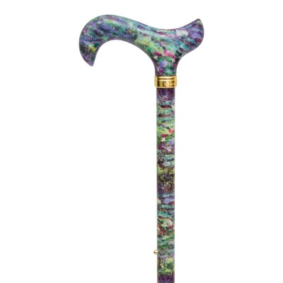 National Gallery Monet's Water-Lily Pond Derby Adjustable Walking Stick